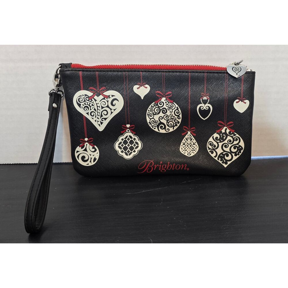 Brighton Christmas Themed Wristlet